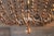 Wood Vintage Wood Bead and Verde Brass Chandelier, 1940s For Sale - Image 7 of 12