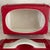 Red and White Snap-on Tools Ceramic Cookie Jar For Sale - Image 4 of 10