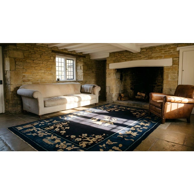 Early 20th Century Chinese Peking Rug For Sale - Image 14 of 15