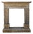 Salvatore-Rosa Peperino Fireplace, Early 20th Century For Sale
