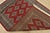 Bokhara Jaldar Rug 4’1” X 6’2” Red Wool Tribal Hand-Knotted Oriental Carpet For Sale - Image 11 of 12