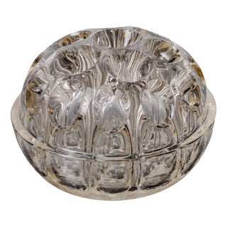 Pique Fleurs Vase in Blown Glass, France, 1980s For Sale