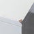 White West Elm Sculpted Geo Console For Sale - Image 8 of 9