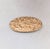 Napier Vintage 1972 Signed Napier Oval Goldtone Bumpy Brooch For Sale - Image 4 of 7