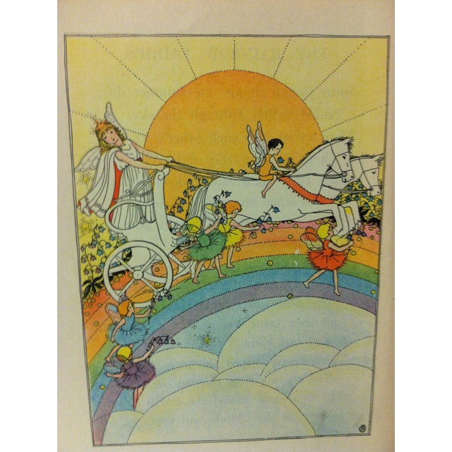 1927 The Rainbow Fairies Across The Rainbow Bridge Print Chairish