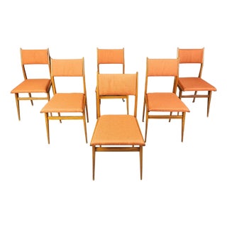 Mid-Century Italian Dining Chairs, 1950s, Set of 6 For Sale