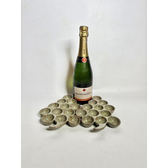 Snail or Egg Holders, France, 1980, Set of 2 For Sale - Image 3 of 10