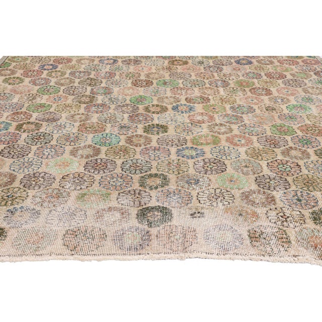 Zeki Muren Vintage Turkish Sivas Rug, 05'05 X 09'06 For Sale - Image 4 of 10