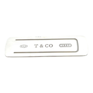 Tiffany & Co Estate T & Co "1837" Bookmark Silver