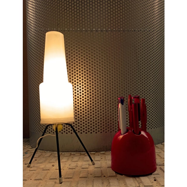 Red Pencil Holder Dedalino by Gismondi for Artemide, 1960s For Sale - Image 9 of 12