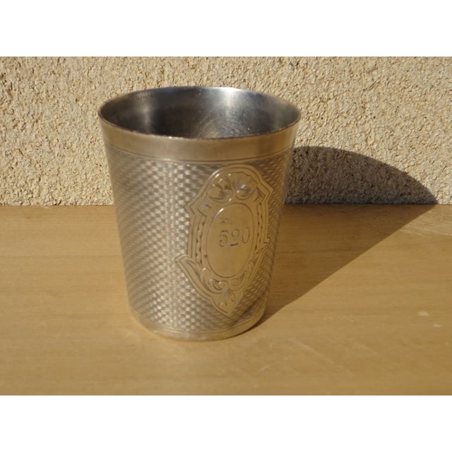 Silver-Plated Metal Cup by Ercuis For Sale - Image 14 of 14