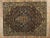 Brown Dark & Moody Antique Persian Bakhtiari Rug - 09'04 X 11'11 For Sale - Image 8 of 12