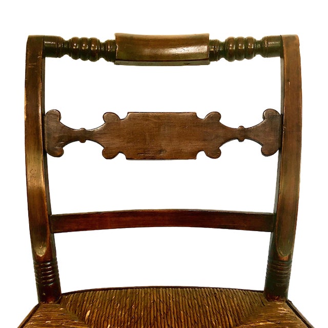 Mid 19th Century Early American "Fancy" Side Chair For Sale In San Francisco - Image 6 of 8