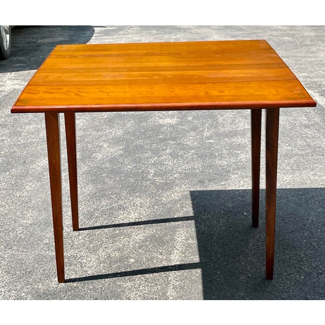 Late 20th Century Hitchcock Drop Leaf Table Chairish