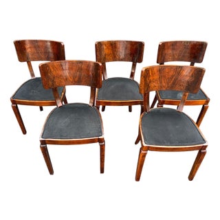 Biedermeier Style Dining Chairs (Set of 5) For Sale