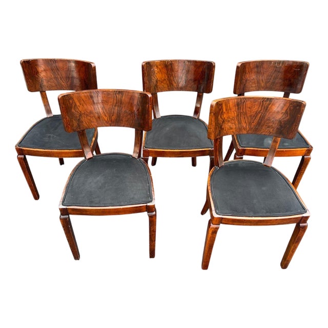 Biedermeier Style Dining Chairs (Set of 5) For Sale