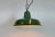 Industrial Green Enamel Factory Pendant Lamp from Multi Electrical Co., 1960s For Sale - Image 17 of 18