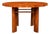 Round Dining Table in Caviúna Wood by Joaquim Tenreiro, Brazil, 1950s For Sale