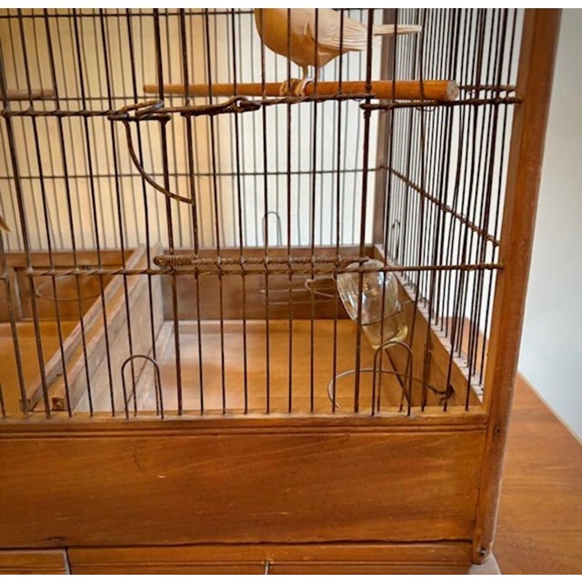 Rare 1830’s French Victorian “Palace” Birdcage For Sale - Image 9 of 9