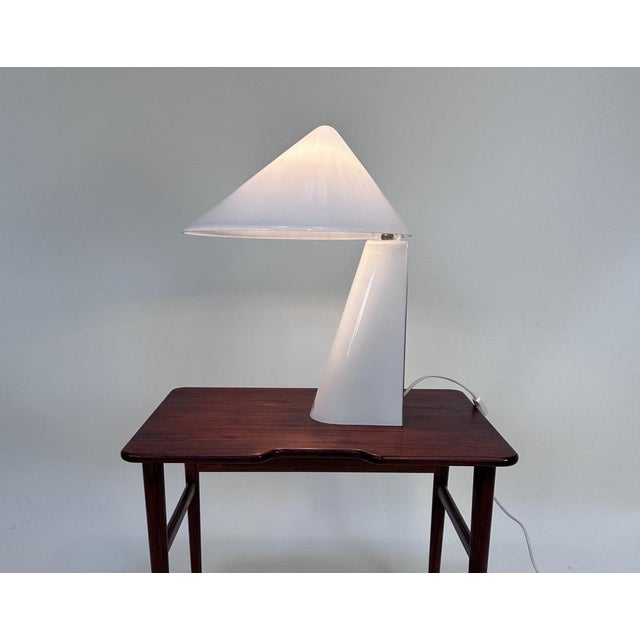 Sculptural Glass Table Lamp from Peill & Putzler, Germany, 1980s For Sale - Image 6 of 18