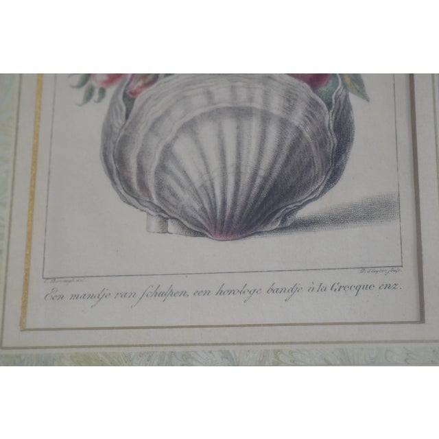 Traditional Vintage Hand Colored Professionally Framed & Matted Engraving For Sale - Image 3 of 10