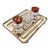Early 19th Century Georgian Old Sheffield Plate Silverplated Partners Inkwell Desk Set For Sale