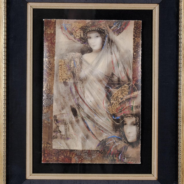 Excellent Condition 1990s Serigraph Print on Paper Csaba Markus "Corinthian III" Artist Hand Signed & Numbered Limited...