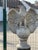 Large Classical Cast Stone Garden Statues, Set of 2 For Sale - Image 4 of 10