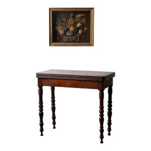 French Charles X Game Table
