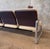 Chrome 1980s Postmodern Steelcase Chrome & Oatmeal Tweed 3 Seater Sofa #2 For Sale - Image 8 of 9