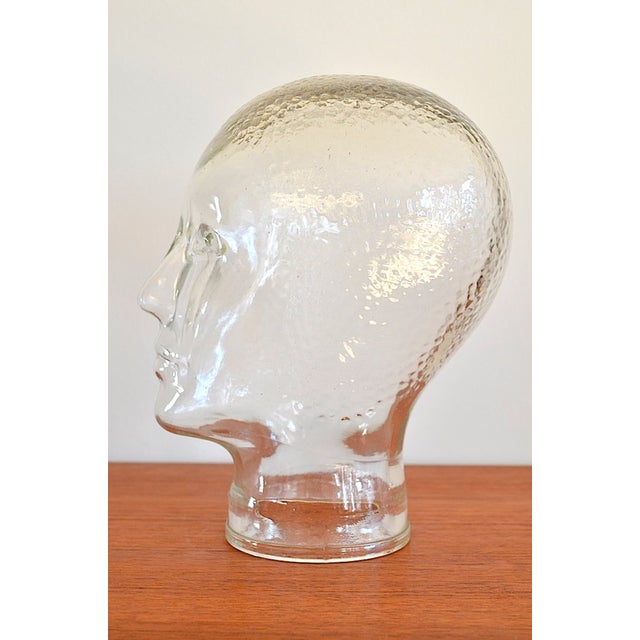Vintage Italian Glass Head, 1960s For Sale - Image 12 of 12