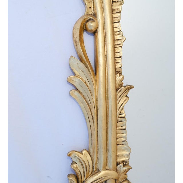French Art Nouveau Gilt Mirror For Sale - Image 3 of 10