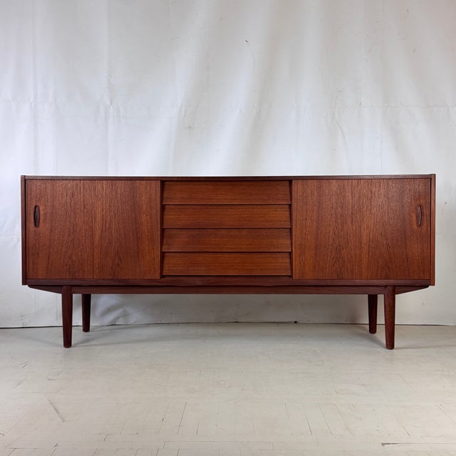 Trio Teak Sideboard by Nils Jonsson for Troeds, 1960s For Sale - Image 11 of 11