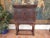 Antique English Country Oak Cupboard on Stand, 1730 For Sale - Image 3 of 18