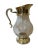 Art Deco Vintage Christofle Crystal and Silverplate Water Pitcher With Box For Sale - Image 3 of 9
