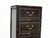 Vintage Black Tall Chest of Drawers Chinese Ebonized Lingerie Dresser For Sale - Image 4 of 15