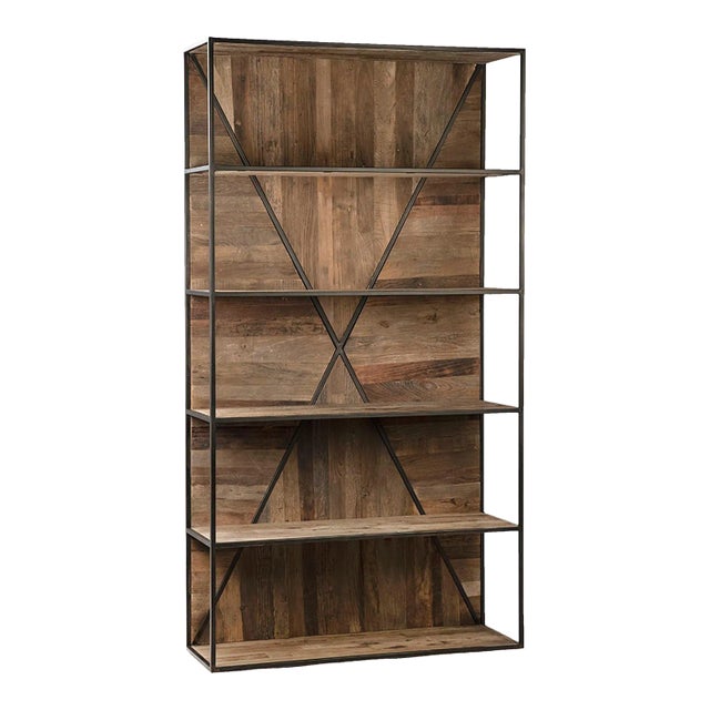 Barn Wood X Shelf For Sale