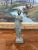 1970s Figurine of a Standing Female Figure in Classical Style With Aged Patina For Sale - Image 4 of 10