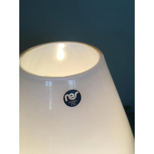 Vintage Murano Glass Floor or Table Lamp from Res, 1970s For Sale - Image 4 of 6