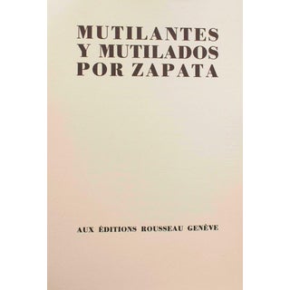 Julio Herrero Zapata, Mutilates and Mutilated Print Suite, 1970s, Etching For Sale