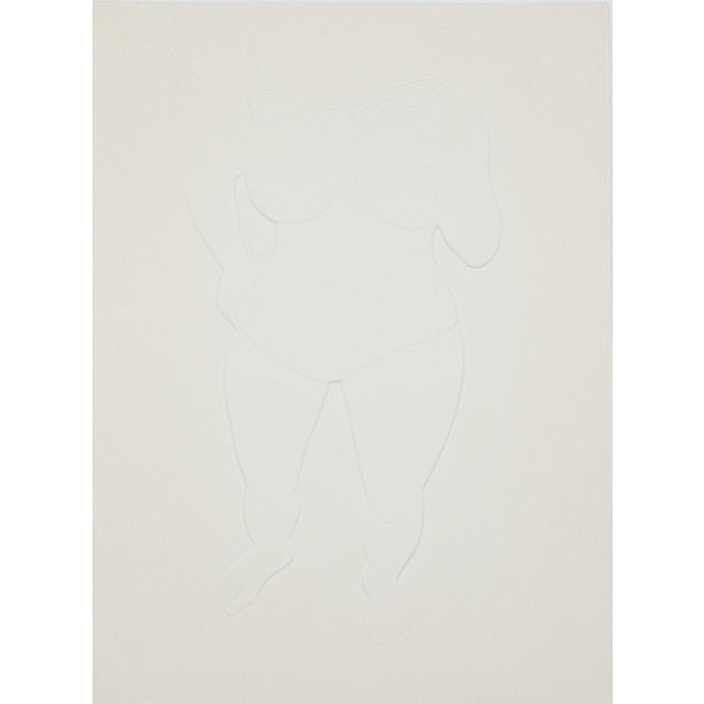 Antoniucci Volti, Femme nue debout (Nude), Etching For Sale