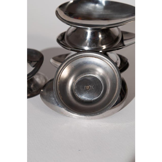 Vintage French Egg Coupes- Set of 5 For Sale - Image 9 of 9