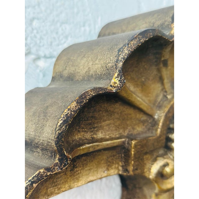 Shell Antique Shell Wall Architectural Piece For Sale - Image 7 of 8