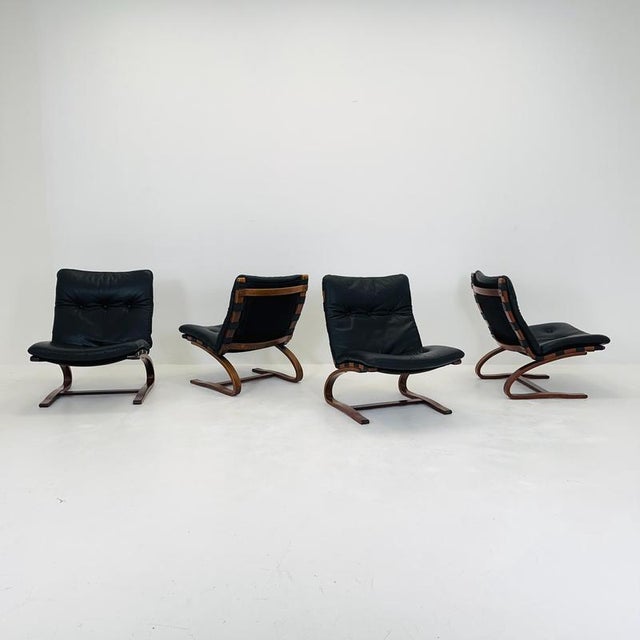 Mid-Century Modern Kangu Lounge Chair by Elsa Solheim and Nordahl Solheim for Rybo, 1970s For Sale - Image 16 of 17