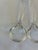 Vintage Small Clear Glass Ladles - Set of 3 For Sale - Image 4 of 9