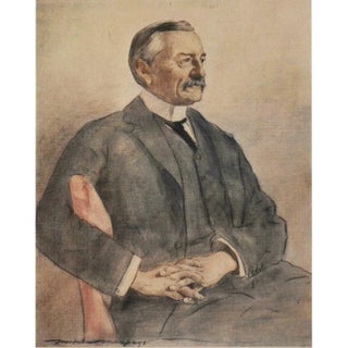 1901 Mortimer Menpes "Colonel Frank Rhodes", Original Period Antique Print For Sale