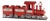 Toy Train on Track Display 29.25"L For Sale