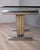 Vintage Metal, Brass, and Glass Table by Renato Zevi, 1970s For Sale - Image 4 of 12