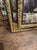 Traditional 19th Century Dutch Brass Repousse and Ebony Cushion Mirror For Sale - Image 3 of 7