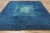 Blue Mid 20th Century Vintage Swedish Rya Rug, 4'5 X 6'2 For Sale - Image 8 of 10